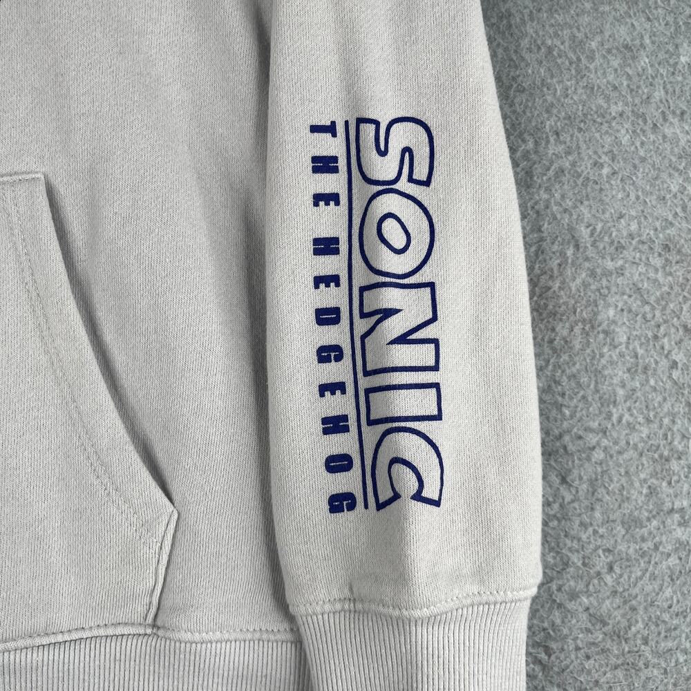 Sonic the Hedgehog Hoodie Sweatshirt Youth Medium Graphic Print Pullover Pocket - Picture 2 of 10